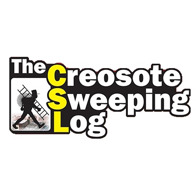 Creosote Sweeping Log logo